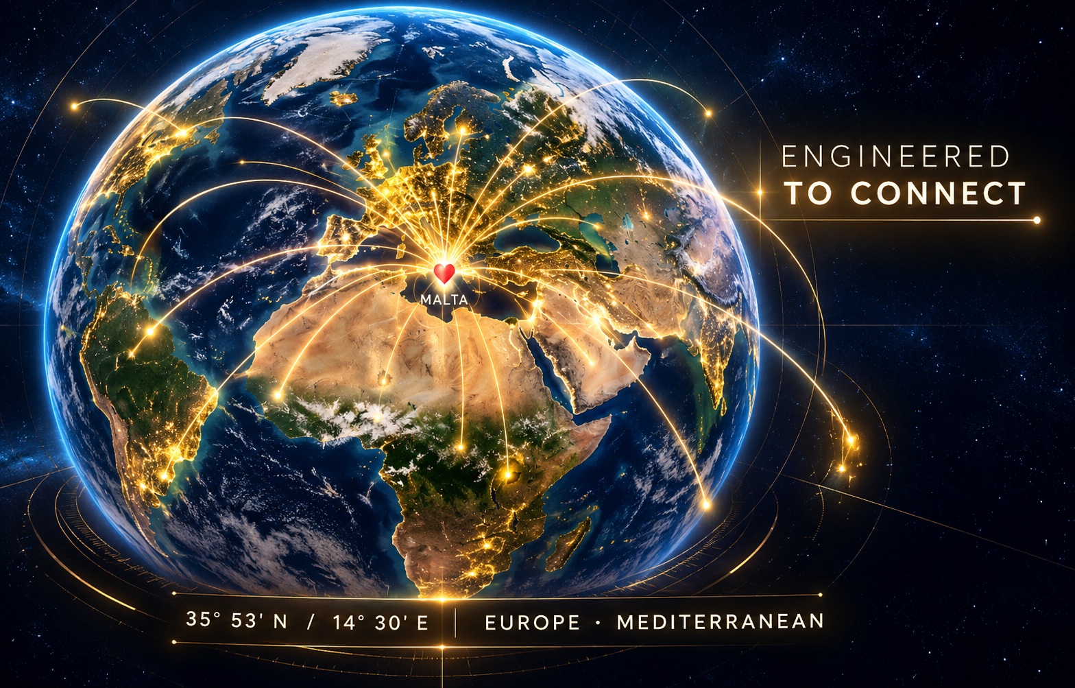 D&Y TECHNIC global engineering connections centred on Malta